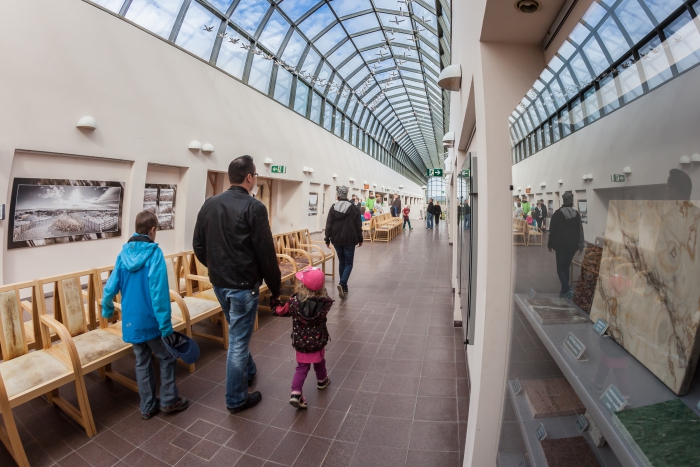 Arktikum House hosts a number of exhibitions. The Arctic Centre is located in the same building. Photo courtesy of Veli Kouri.