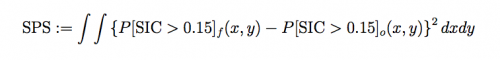 Spatial Probability Score