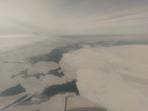 Sea ice north of Wales