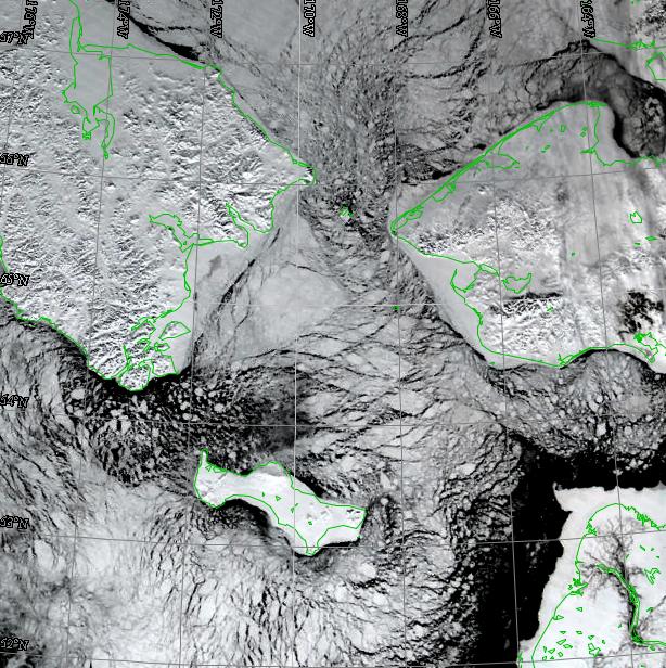 Remote sensing data closeup