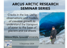 ARCUS Arctic Research Seminar Series Recording Available